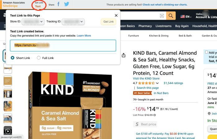 Create Amazon Affiliate Link untuk Meraih Keuntungan