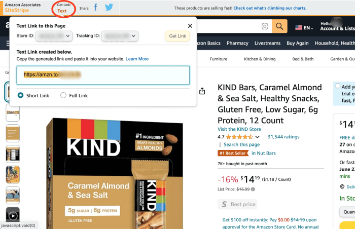 Create Amazon Affiliate Link untuk Meraih Keuntungan