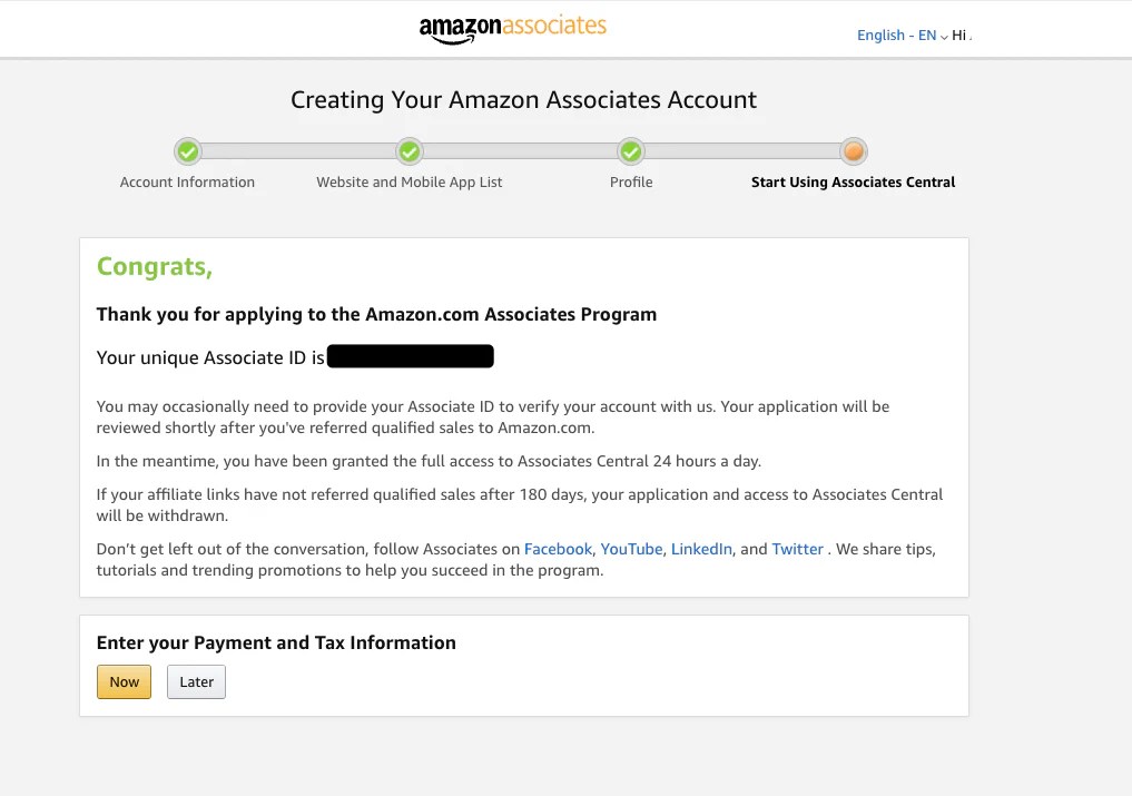 Amazon Affiliate Idea List