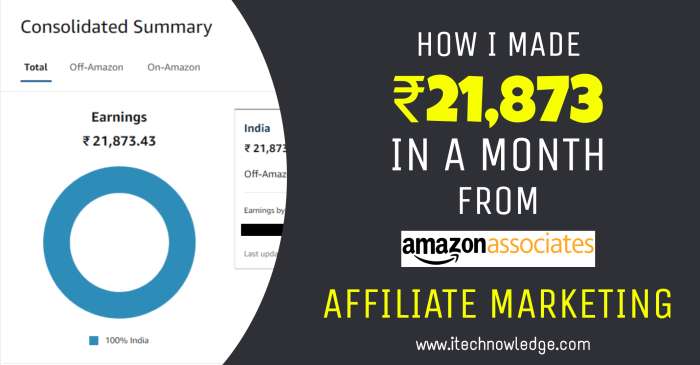 Amazon Affiliate Earning Proof dan Strategi Sukses