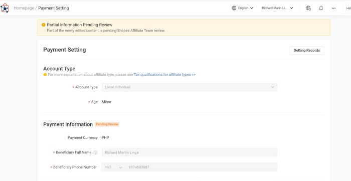 Jadwal Pembayaran Shopee Affiliate dan Cara Mengaksesnya